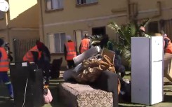 City evicts illegal occupants 