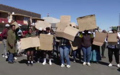 Carltonville protest