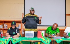 Former MK Party Secretary General Floyd Shivambu