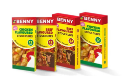 Tiger Brands has issued a precautionary voluntary recall of its Benny Beef Flavoured Stock Cubes and Benny Chicken Flavoured Stock Cubes due to inaccurate nutritional labelling on the packaging / Tiger Bands 