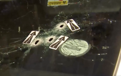 The scene of the shootout in Midrand.