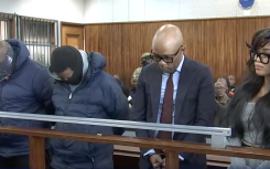 Vusimuzi Matlala and his co-accused in court.