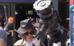 A Comic Con attendee.