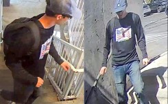 This combination of images released by the Federal Bureau of Investigation (FBI) on September 11, 2025 and created on September 11, 2025 shows photos of a person of interest in the investigation into the fatal shooting of Charlie Kirk that occurred on September 10, 2025, at Utah Valley University in Orem, Utah.