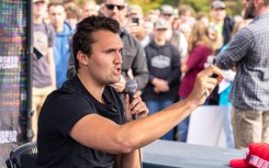 Rightwing activist and Trump's ally, Charlie Kirk