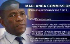Madlanga Commission Day 2 key takeaways