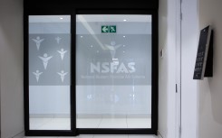 The entrance at the National Student Financial Aid Scheme (NSFAS) Office. Gallo Images/Misha Jordaan