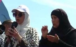 Pro Palestine protest in Cape Town