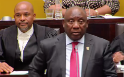 President Cyril Ramaphosa in Parliament 
