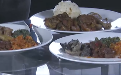  Katlego Mogafe from Ituka catering gave eNCA some of Mzansi's mouth-watering flavours.