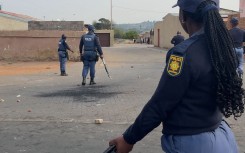  Gauteng police have arrested one person during water protests in Coronationville, Johannesburg.