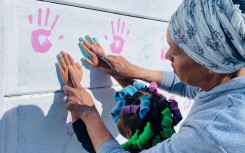 Graffitti Mitchel's plan / eNCA