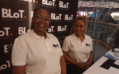Dr Millicent Pheyaga and Katlego Mofokeng fight period poverty through BLot Underwear. eNCA/Zandile Khumalo