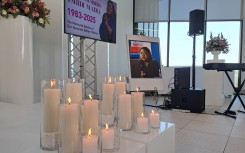 Friends, colleagues and family members paid tribute to Tshidi Madia. eNCA/Bafedile Moerane