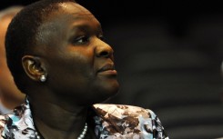 Former national police commissioner Riah Phiyega. AFP/Stringer