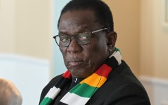 Zimbabwe's President Emmerson Mnangagwa. AFP/Richard A. Brooks