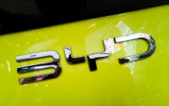 BYD logo is seen on a car. Beata Zawrzel/NurPhoto via AFP