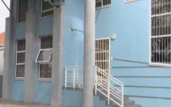 The hijacked building in Morningside.