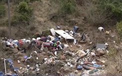 The scene of the bus crash in Limpopo.