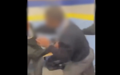 The assault was caught on camera.