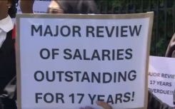 Magistrates march for pay and working conditions 