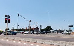 Traffic due to road closures on the N1 South John Voster. Supplied/Firstroad Commercial Towing