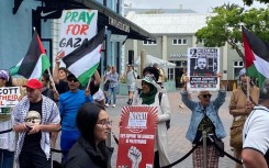 Cape Town protesters demand release activists held by Israel