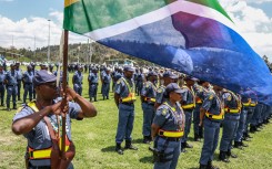 Members of the South African Police Service (SAPS) stand at attention during the Integrated Law Enforcement parade near the Nasrec Expo Centre in Johannesburg, on November 19, 2025.Members of the South African Police Service (SAPS) stand at attention during the Integrated Law Enforcement parade near the Nasrec Expo Centre in Johannesburg, on November 19, 2025.