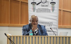 Brown Mogotsi testifies at the Madlanga Commission Of Inquiry. Gallo Images/Frennie Shivambu