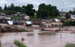 Raging floods in uMshwathi Local Municipality. Supplied