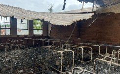 Intruders broke in, vandalised Mpolweni Secondary and stole property including CCTV cameras, before setting classrooms alight.