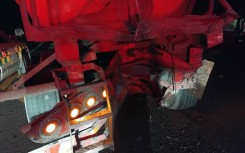 The scene of the accident near Scottburgh. Supplied