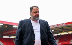 Nottingham Forest owner, Evangelos Marinakis. Jon Hobley/MI News/NurPhoto via AFP