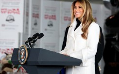 US First lady Melania Trump. Anna Moneymaker/Getty Images/AFP