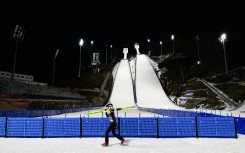 The Ski Jumping arena in Predazzo will host the ski jumping and nordic combined competitions, during the Milano Cortina 2026 Winter Olympic Games. AFP/Stefano Rellandini