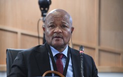 Police Minister Senzo Mchunu testifies at the Madlanga Commission. Gallo Images/Frennie Shivambu