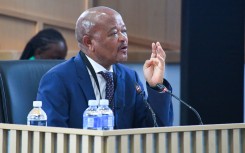 Senzo Mchunu testifies at the Madlanga Commission. Gallo Images/Frennie Shivambu