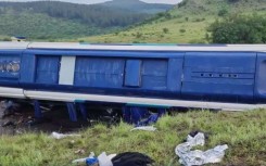 The bus crash in Mpumalanga. Supplied