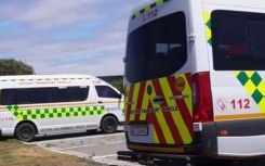 Image of Emergency Services (EMS) vehicles in Nelson Mandela Bay.