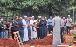 Ismail Ayob laid to rest at Westpark Cemetery. 