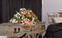 Family and friends of Marius Van Der Merwe gathered in Brakpan to pay their last respects.