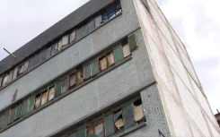 Hijacked building Marshalltown