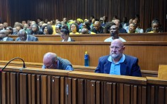 Pieter Stander and Leon van den Berg have been found guilty of killing student activist Caiphus Nyoka in his Daveyton in 1987. 
