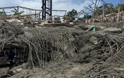 A four- story temple at River Range Ranch (RRR) in Durban