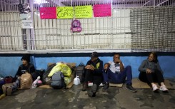 Relatives of political prisoners in Venezuela. 