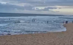  The search continues for two missing people at a KwaZulu-Natal South Coast beach.