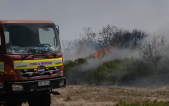 The fire in Pearly Beach.