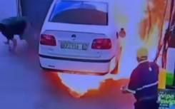  A video footage of a car engulfed in flames at a petrol station has ignited concerns around safety precautions at filling stations.