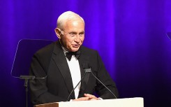 Retail tycoon Les Wexner. Nicholas Hunt/Getty Images for Fragrance Foundation/AFP