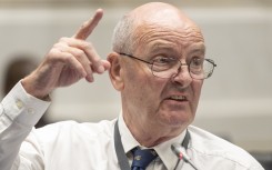 Paul O'Sullivan testifies at the Parliamentary Ad Hoc Committee inquiry into alleged corruption and political interference in the criminal justice system. Gallo Images/Brenton Geach